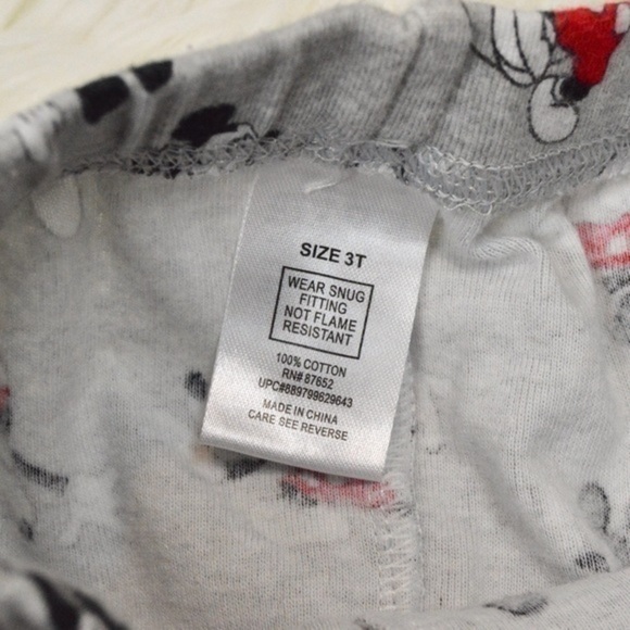 Disney Mickey Mouse Pajama Set, 18M to 2T - Picture 5 of 5